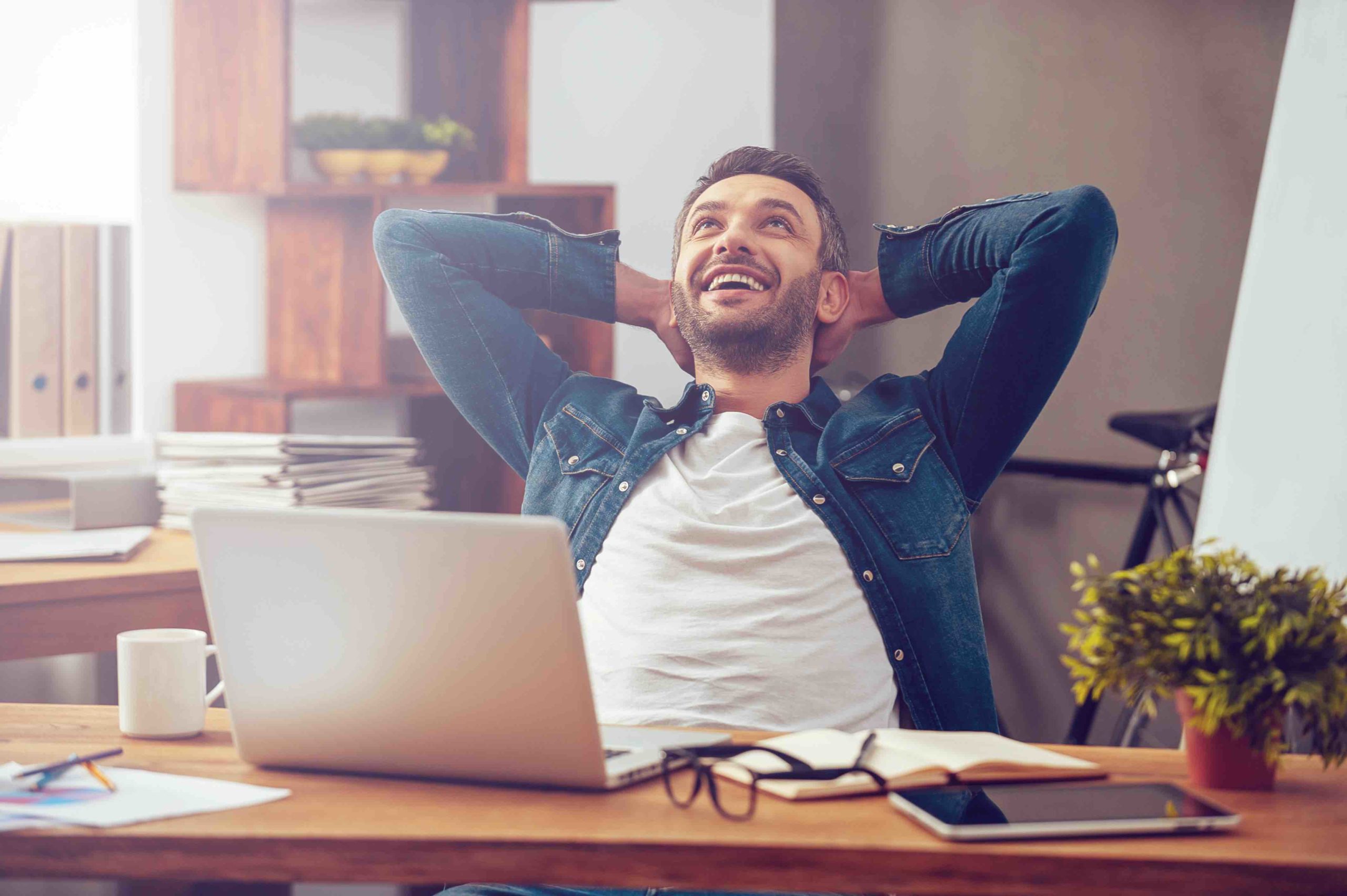 The Secret to Being Happy & Productive at Work